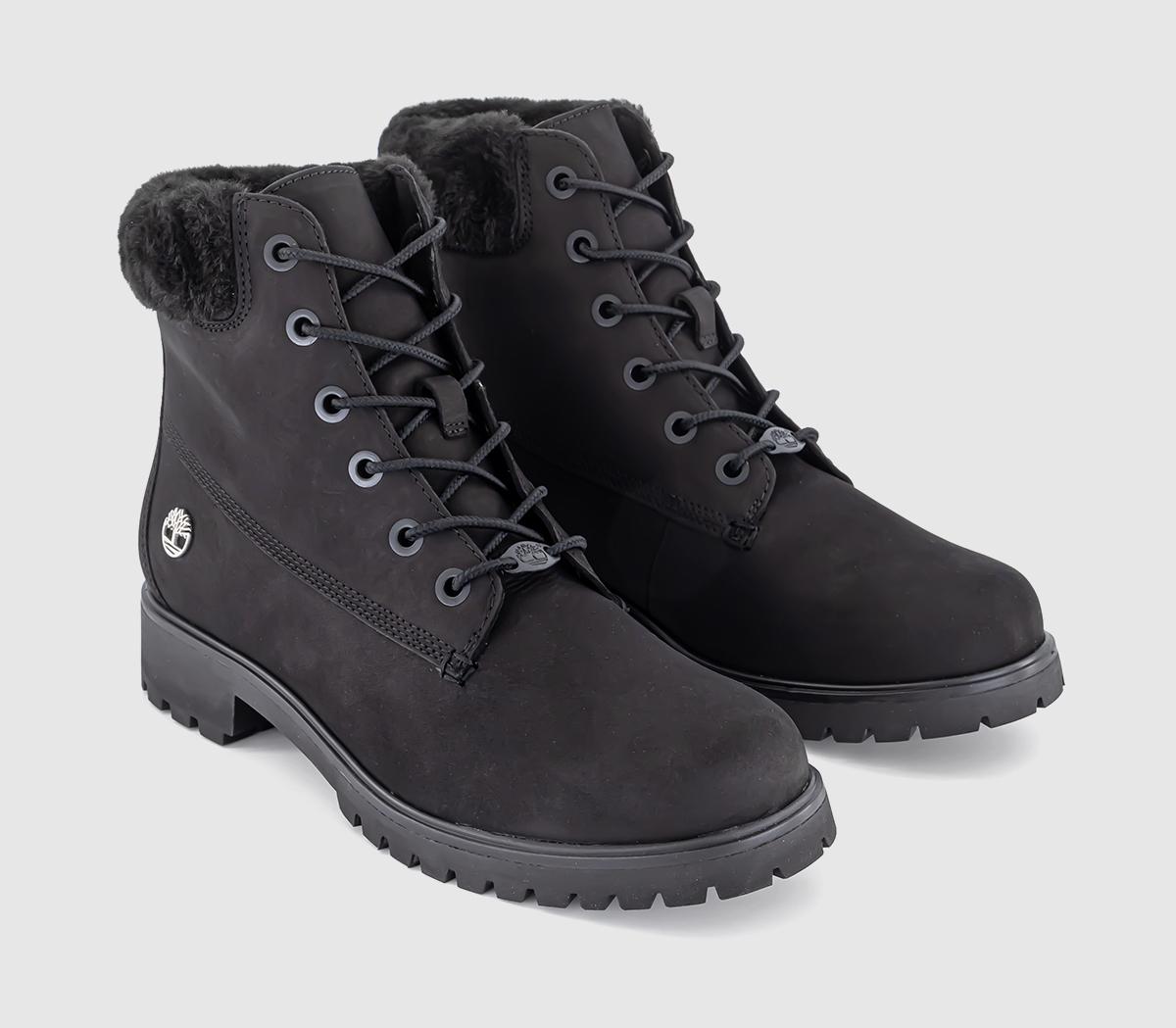 TimberlandLyonsdale Shearling BootsBlack