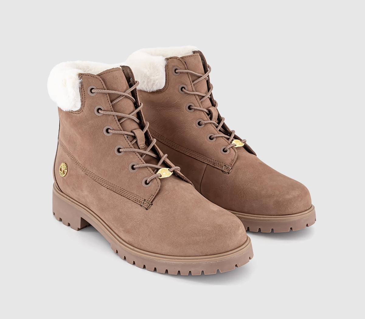 TimberlandLyonsdale Shearling Boots TimberlandLyonsdale Shearling BootsBrown