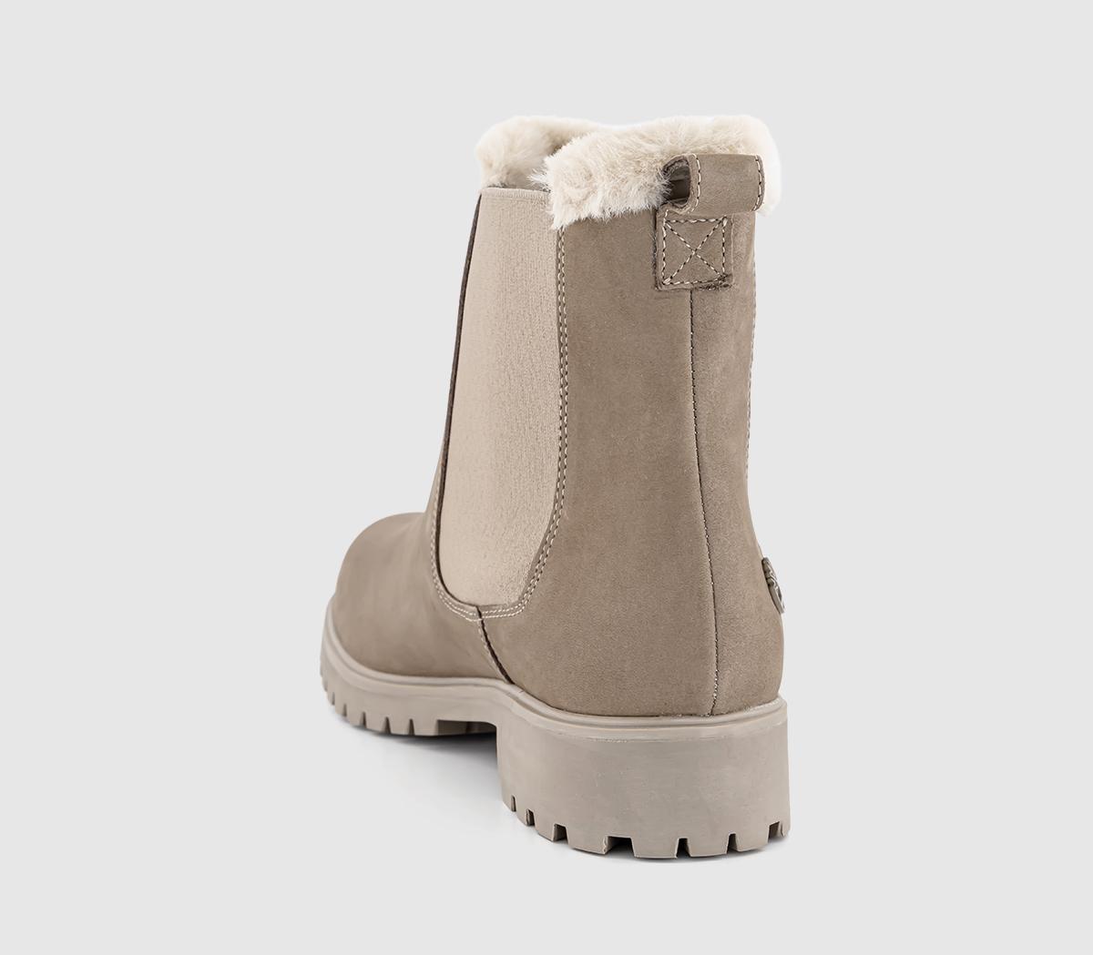 Timberland Lyonsdale Chelsea Boots Taupe Grey - Women's Ankle Boots