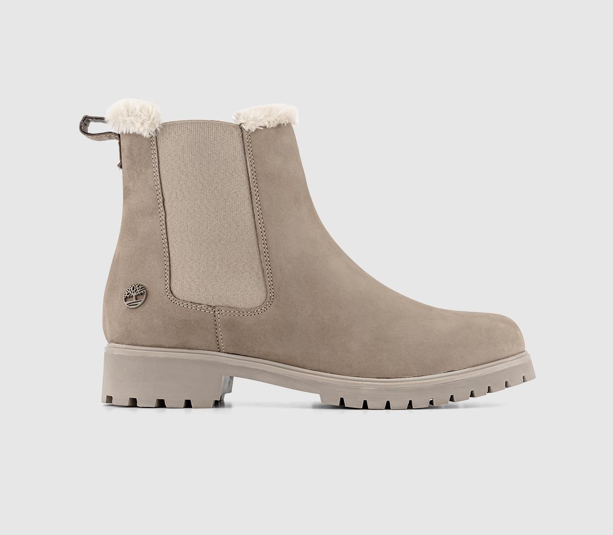 Lyonsdale Chelsea Boots Taupe Grey
