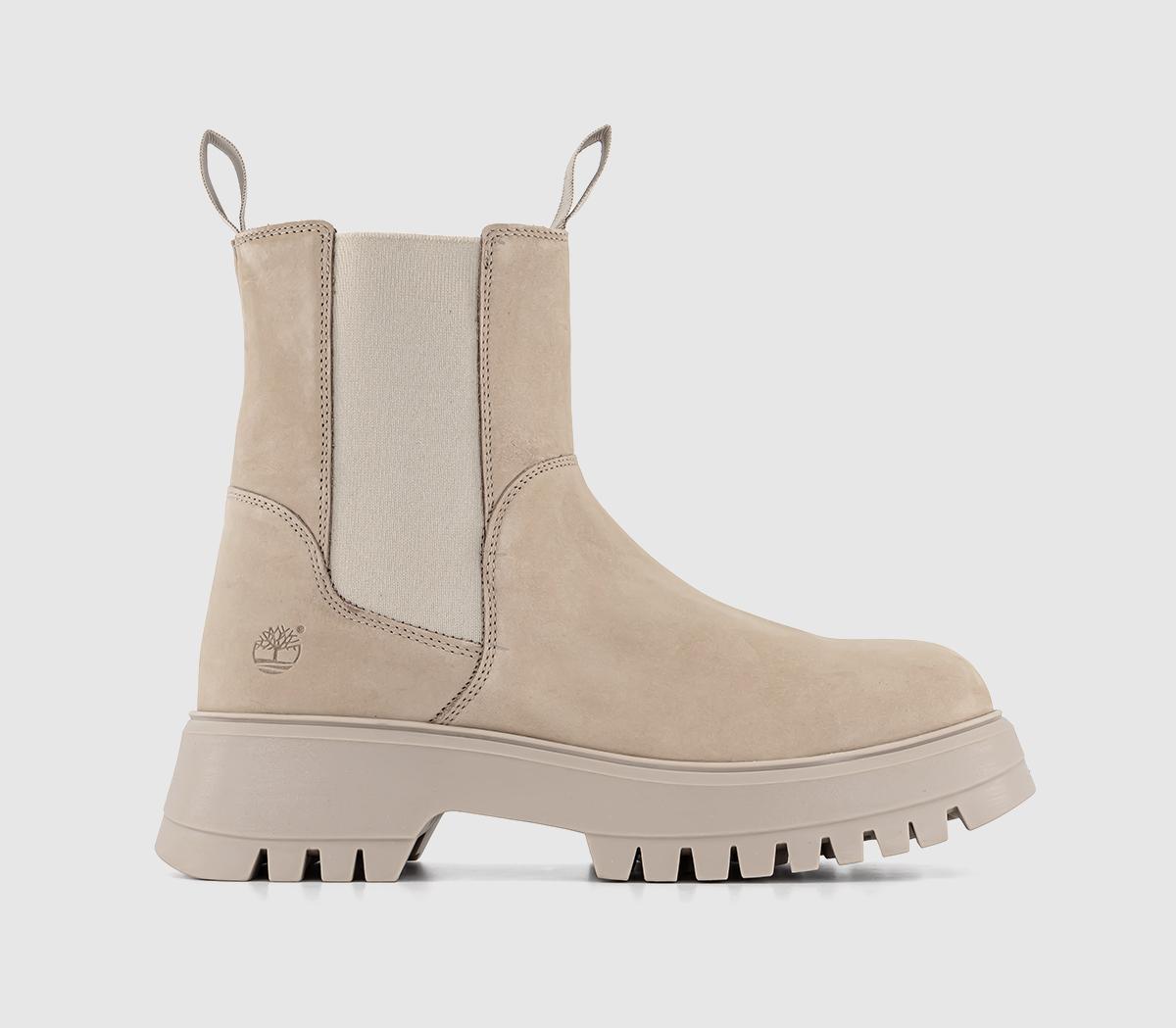 Tn Chelsea Boots Pure Cashmere Natural