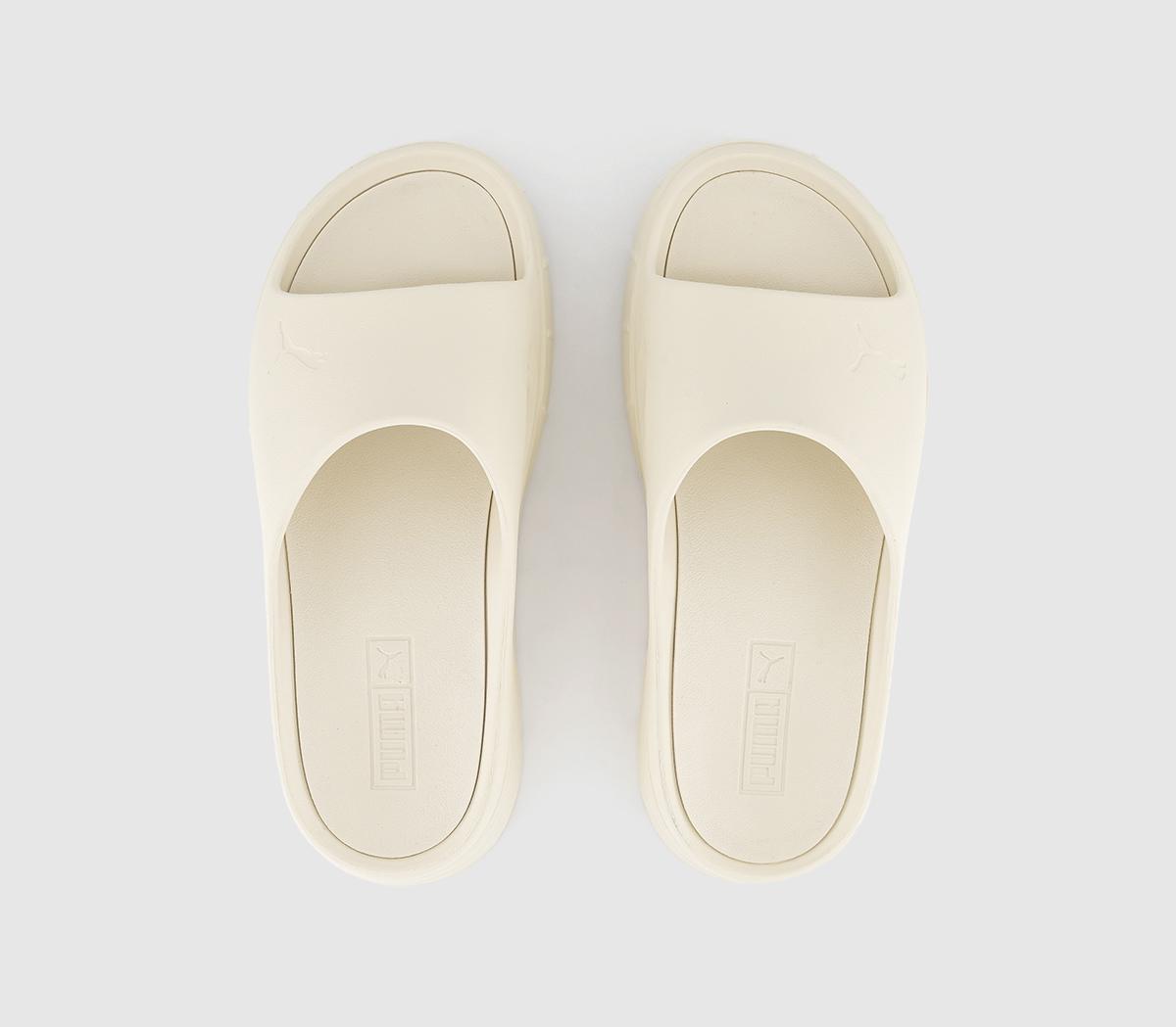 Puma Mayze Stack Injex Slides Puma Mayze Stack Injex Slides Frosted Ivory