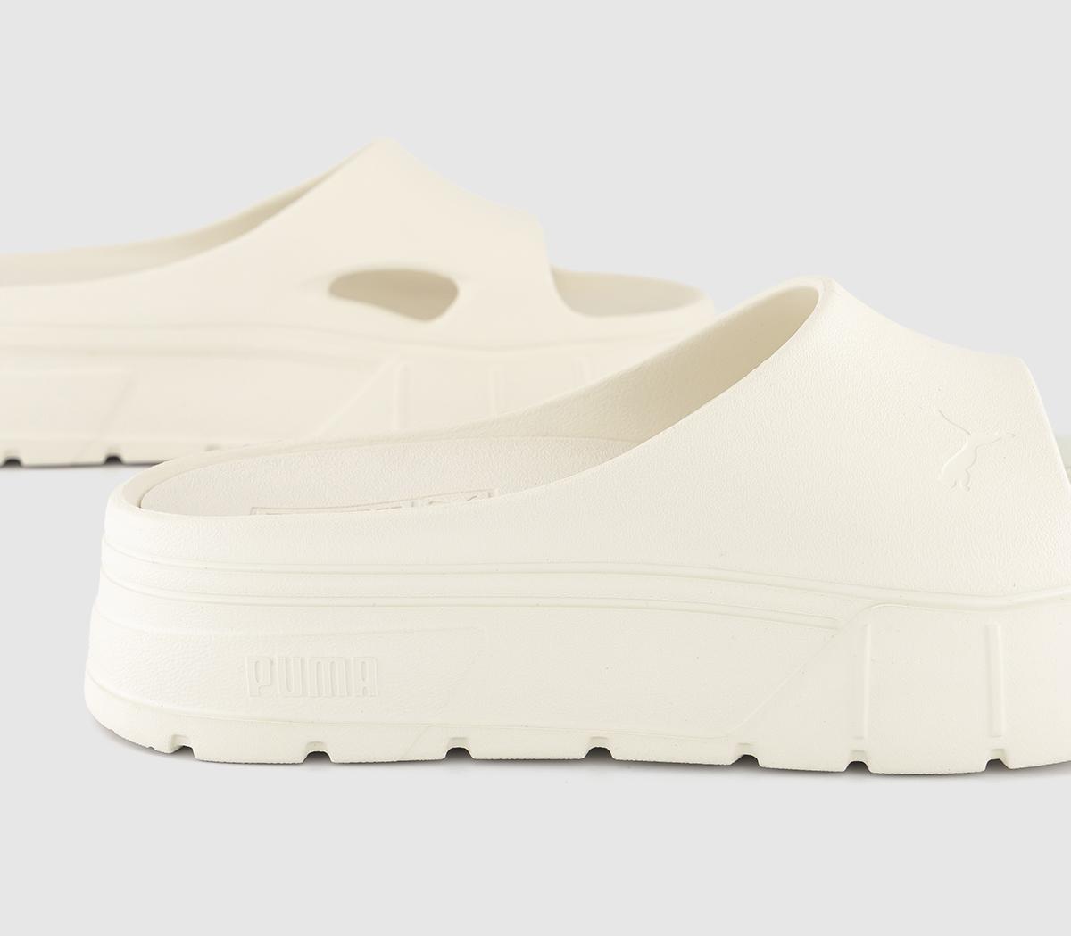 Puma Mayze Stack Injex Slides Puma Mayze Stack Injex Slides Frosted Ivory