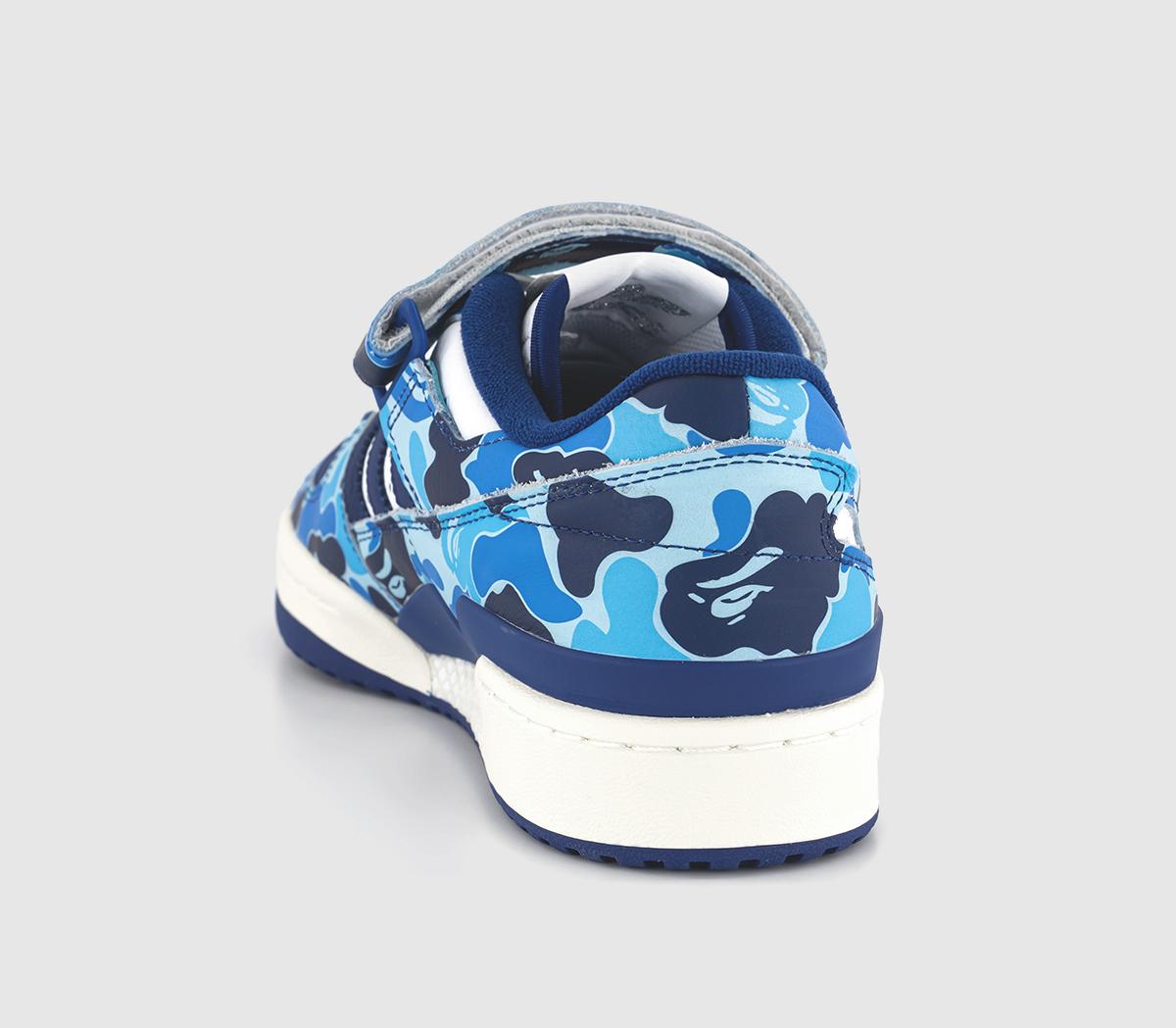 adidasForum 84 Bape Low TrainersBlue Camo