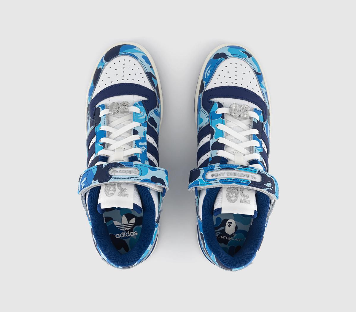 bape adidas blue