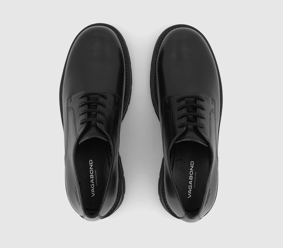 Vagabond Shoemakers Cameron Lace Up Shoes Black - Men’s Boots