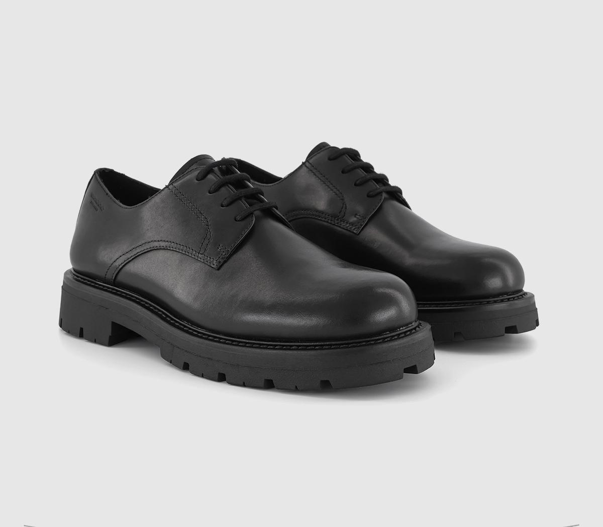 Vagabond Mens Cameron Lace Up Shoes Black, 10.5