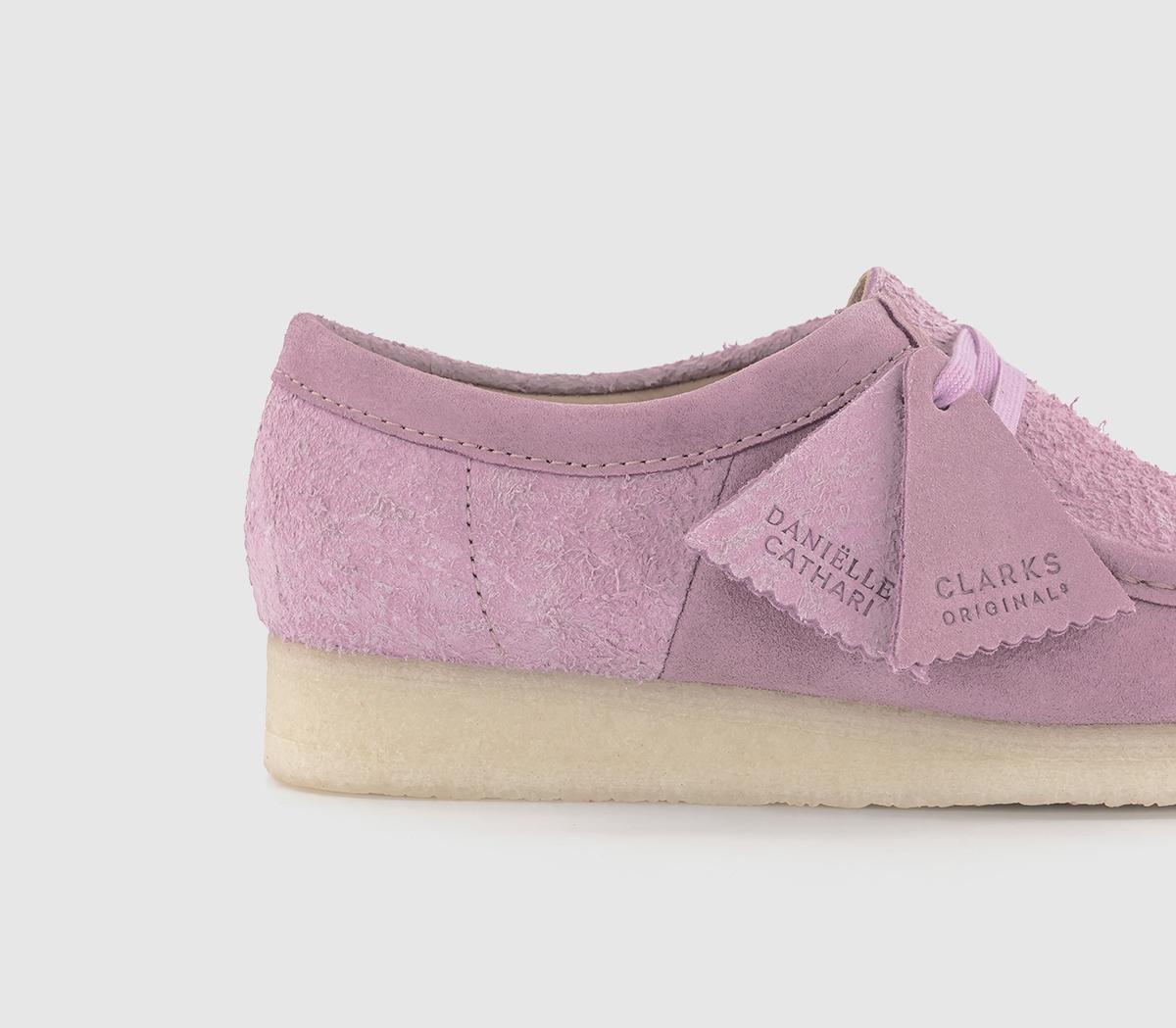 Clarks Originals Danielle Cathari Wallabee Pink - Women's Flats