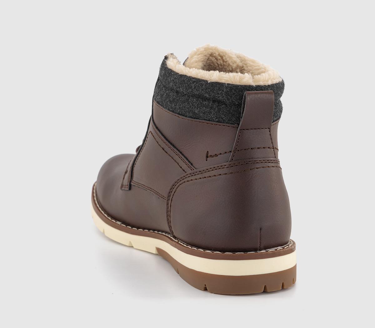 OFFICEBradwell Borg Lined Hybrid BootsBrown