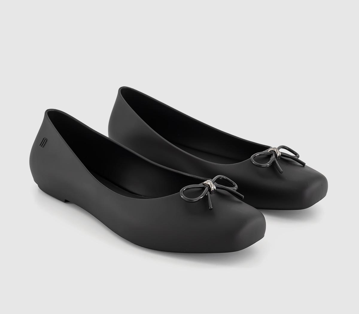 MelissaMelissa Aura Basic Ballet PumpsBlack Matt