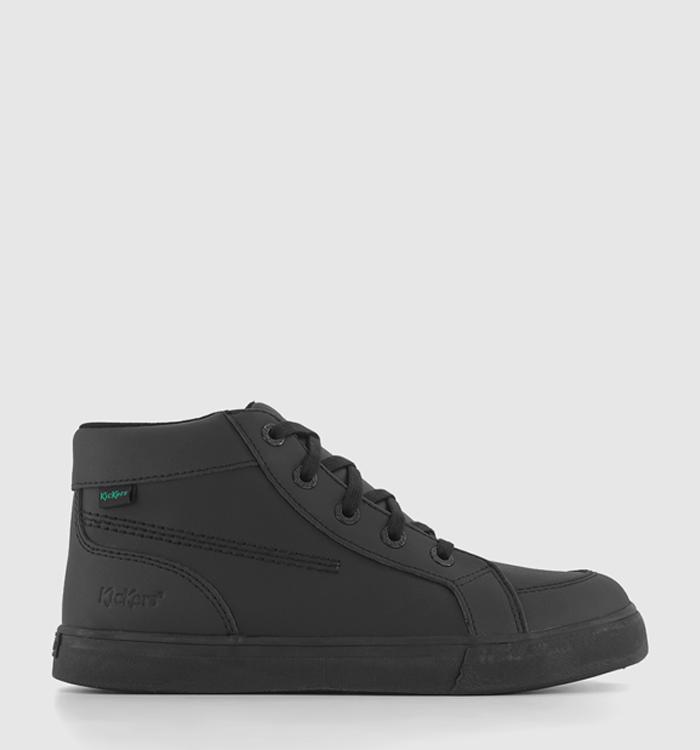 Kickers Tovni High Youth Shoes Black