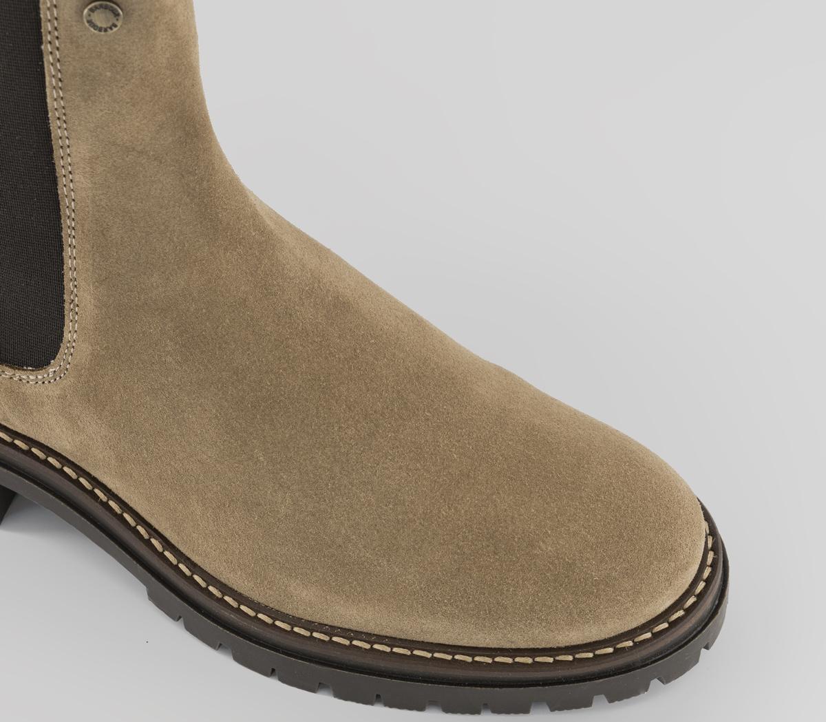 BarbourEvie Chelsea BootsTrench Brown Suede