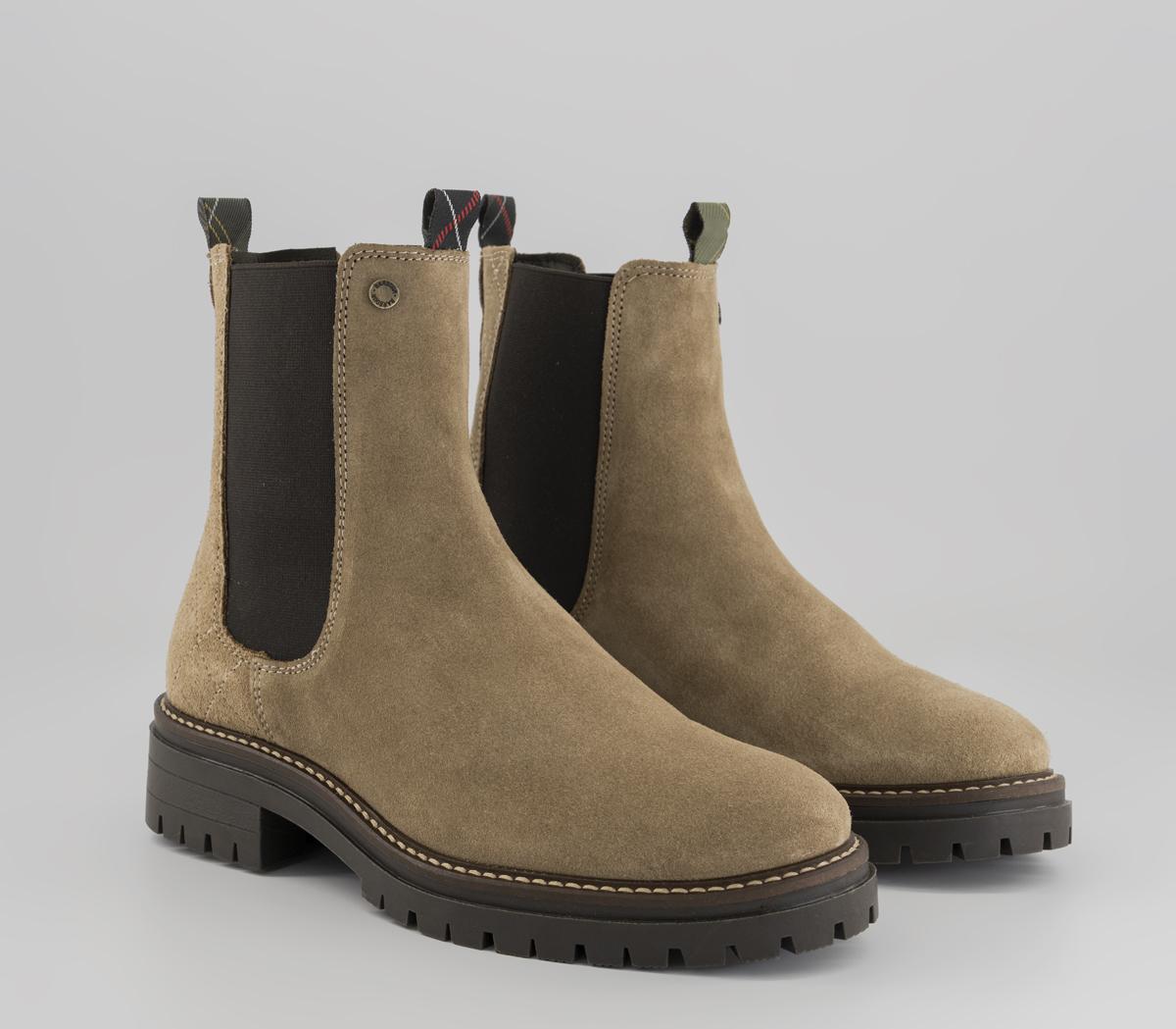 BarbourEvie Chelsea BootsTrench Brown Suede