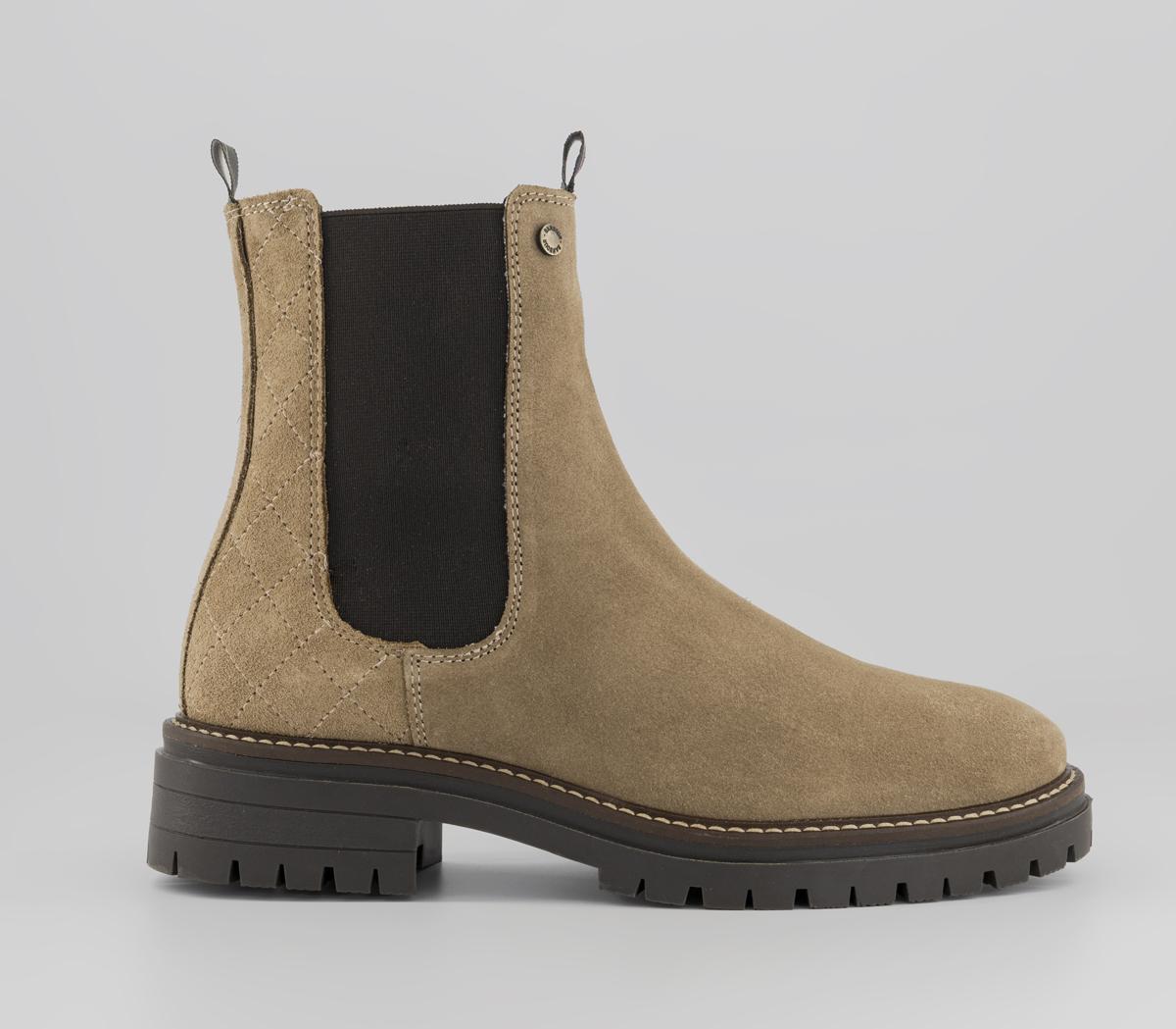 BarbourEvie Chelsea BootsTrench Brown Suede