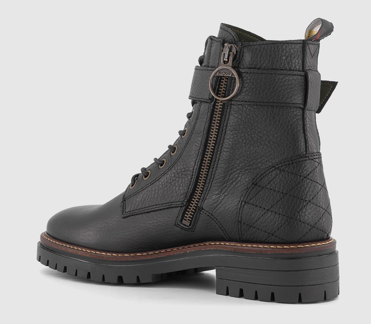BarbourHeidi Lace Up BootsBlack
