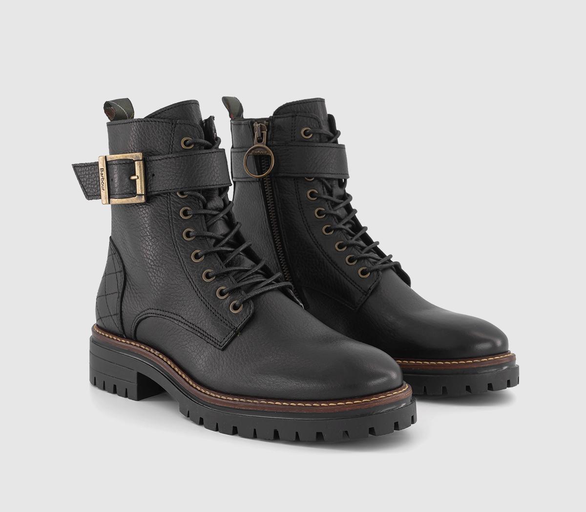 BarbourHeidi Lace Up BootsBlack