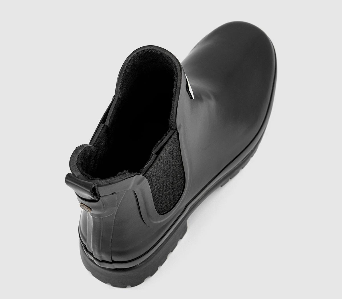 BarbourAubrey Fur Lined Welly BootsBlack Gloss