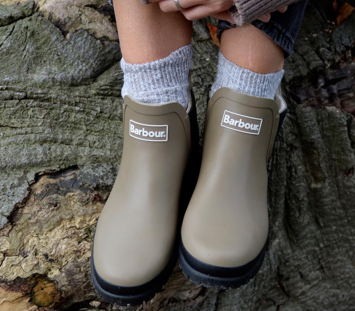 BarbourAubrey Welly BootsMilitary Brown