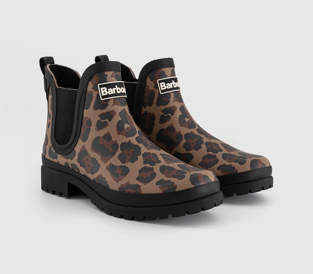 BarbourAubrey Welly BootsLeopard