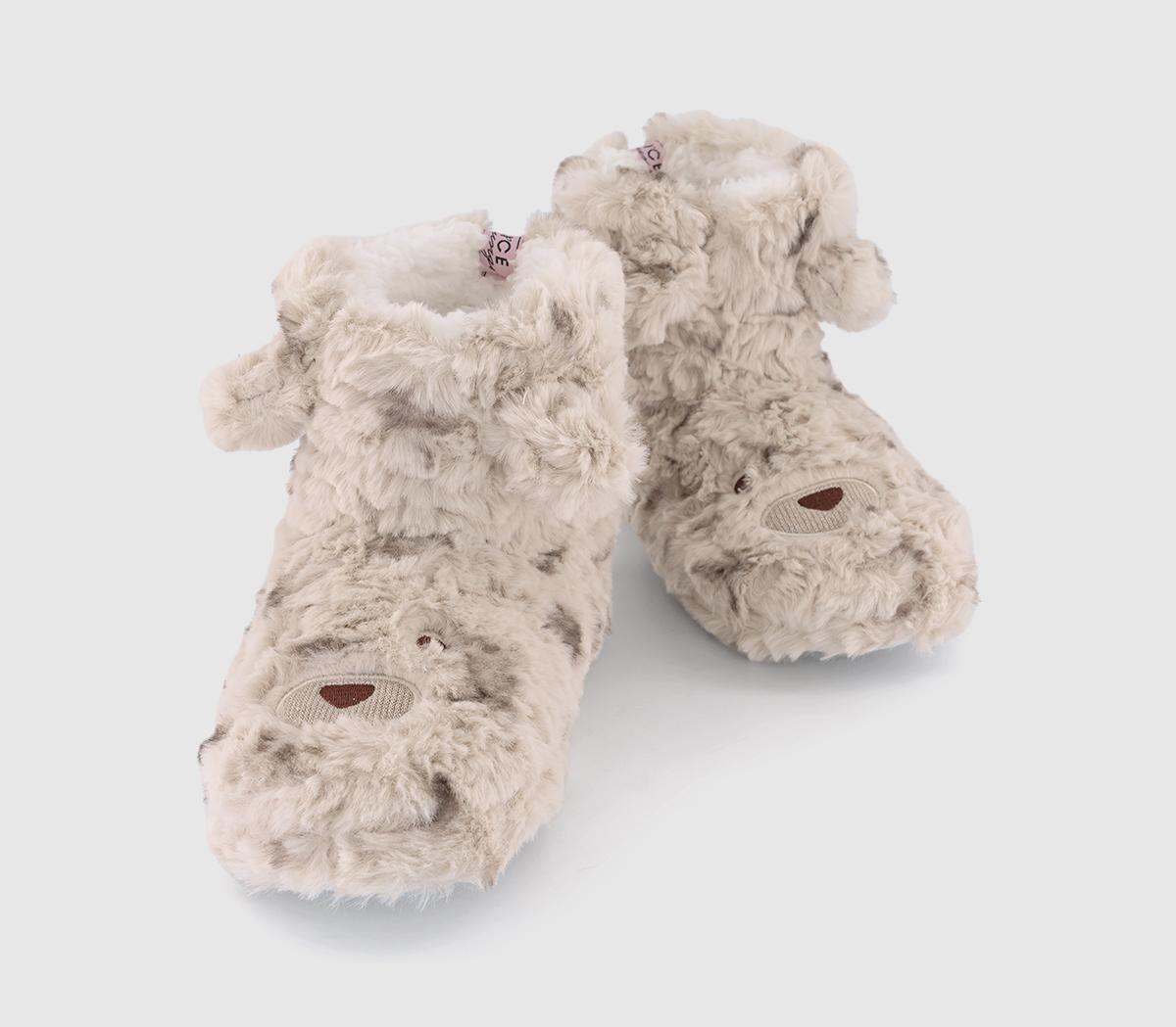 OFFICE LoungeRudy Dog Slipper BootsBeige Mix