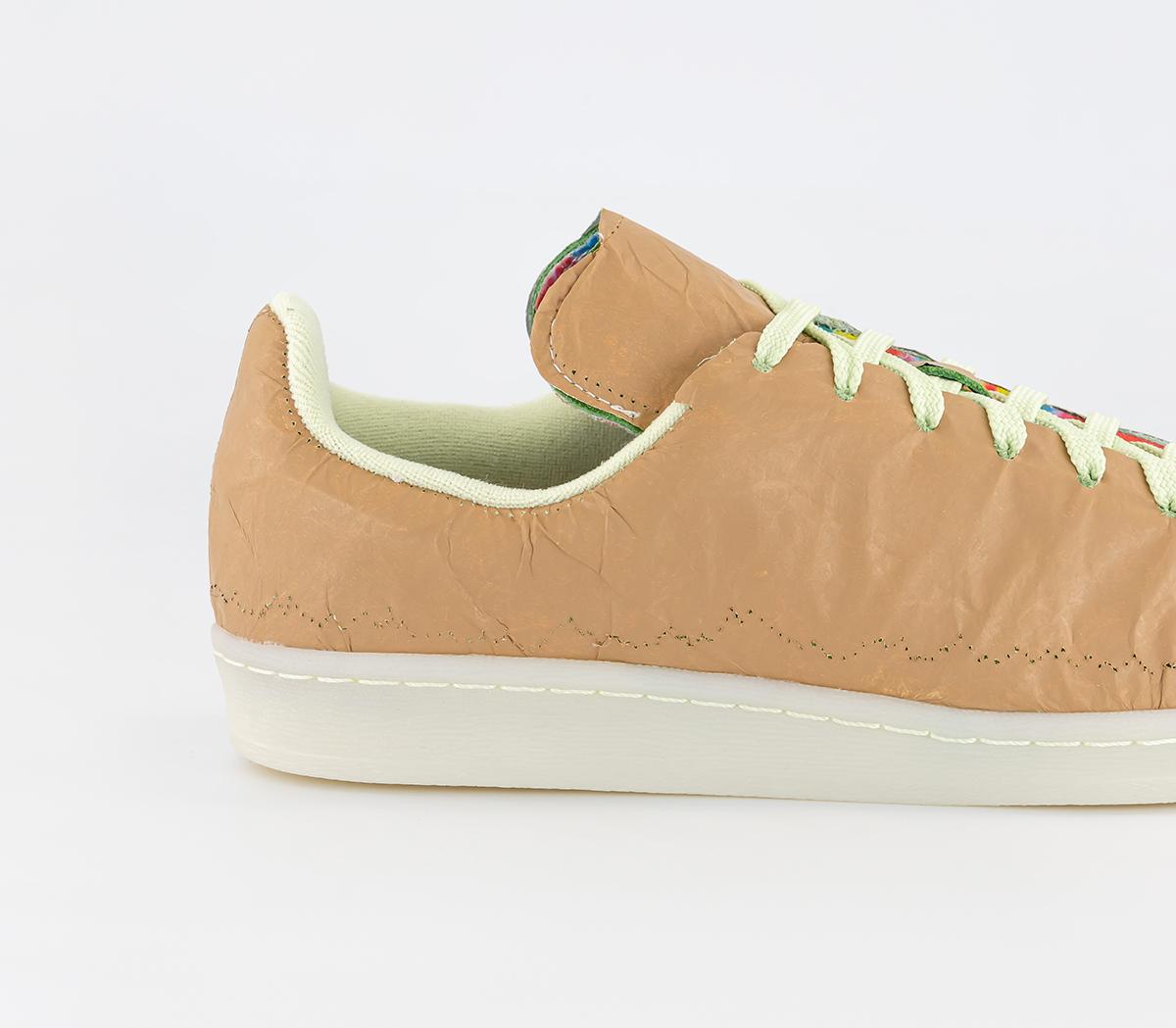 adidasCampus 80 Crop TrainersCustomized Cream White
