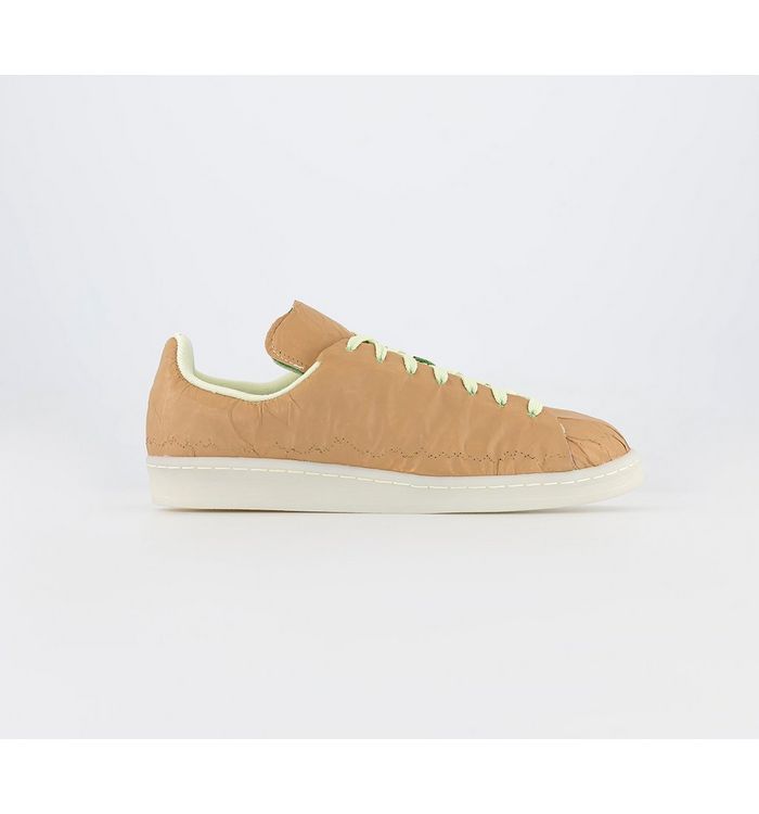 Adidas Campus 80 Crop Trainers Customized Cream White In Natural