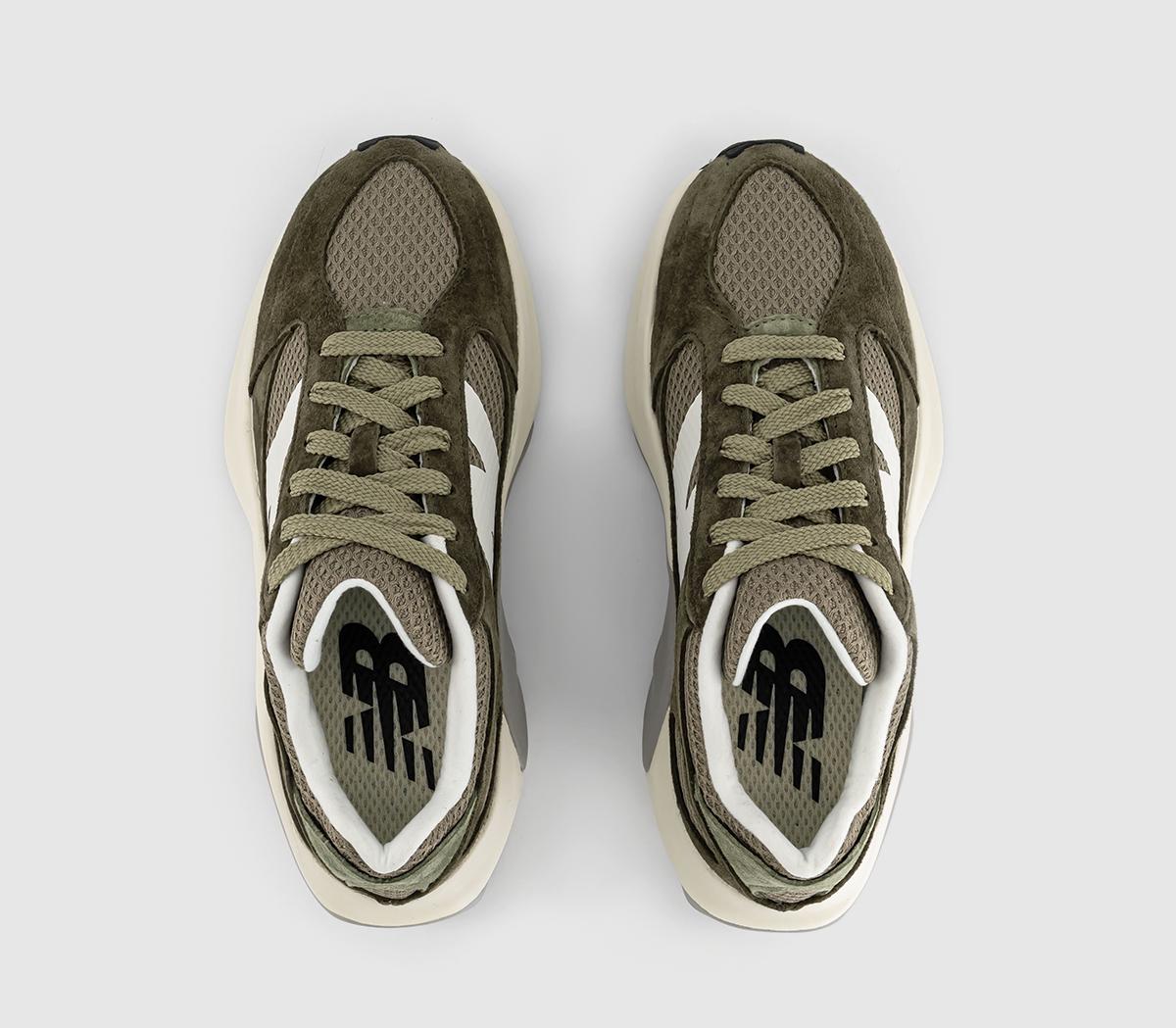 New BalanceWrpd Runner Trainers Dark Moss