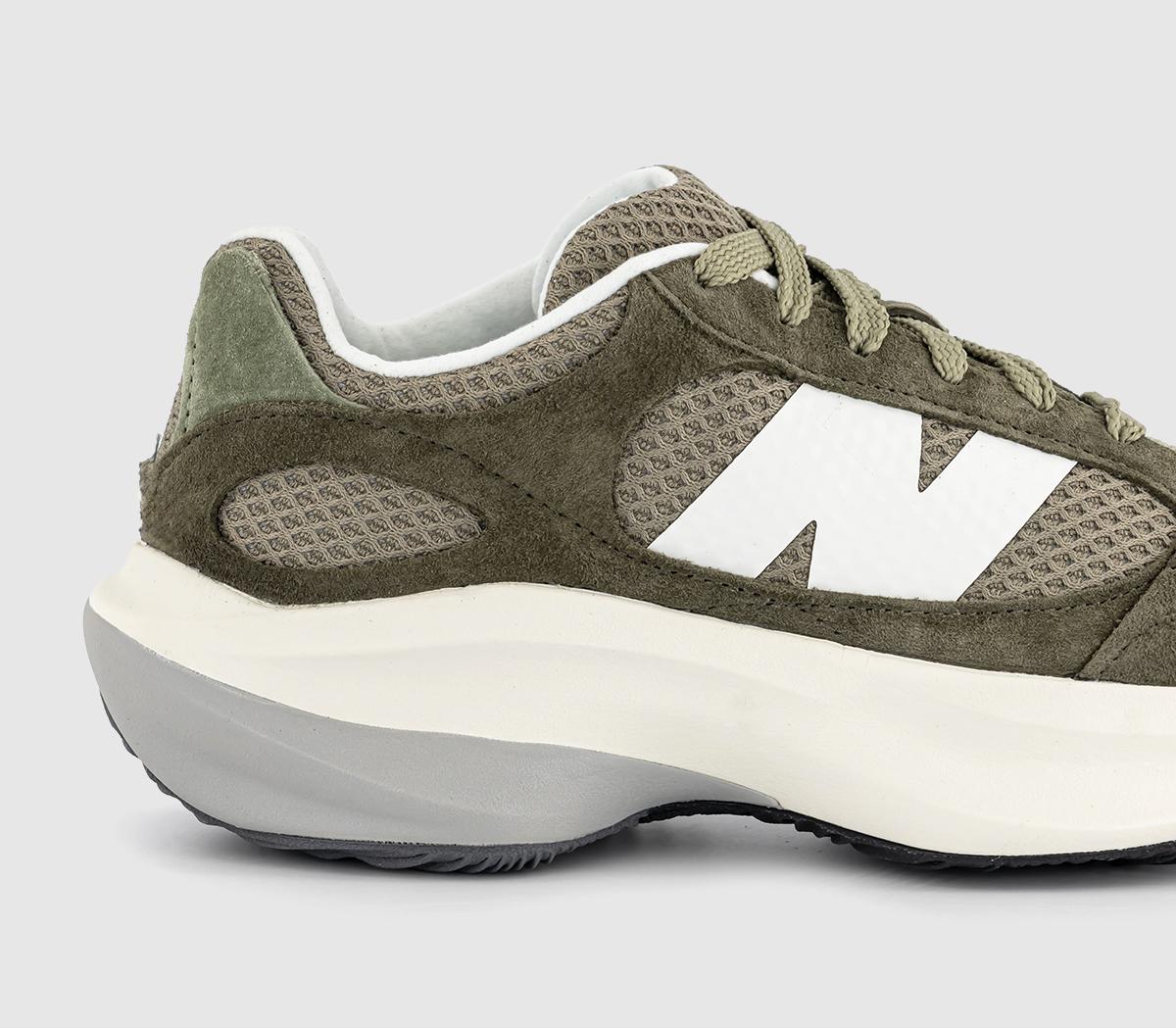 New BalanceWrpd Runner Trainers Dark Moss