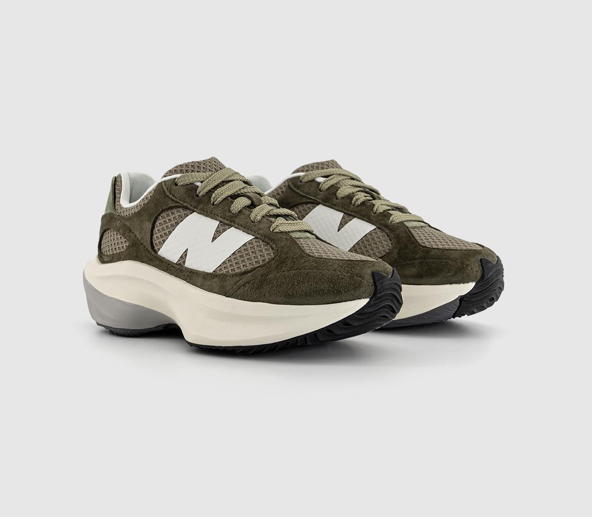 New BalanceWrpd Runner Trainers Dark Moss