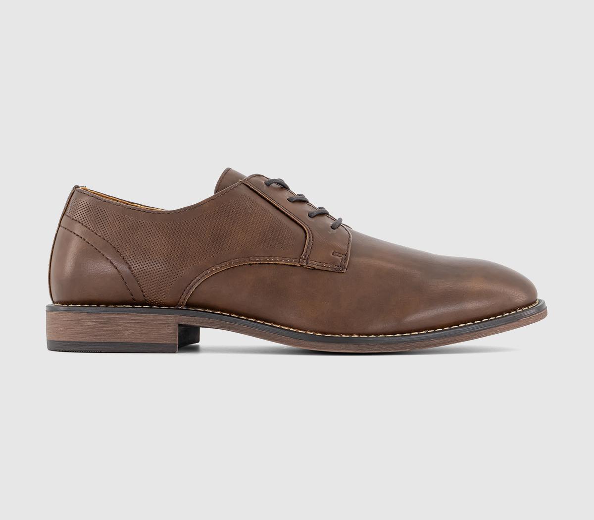 Claydon Smart Derby Shoes Brown