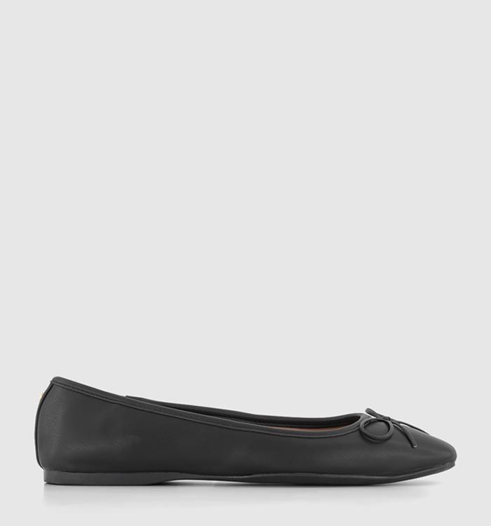 Black ballet school discount shoes