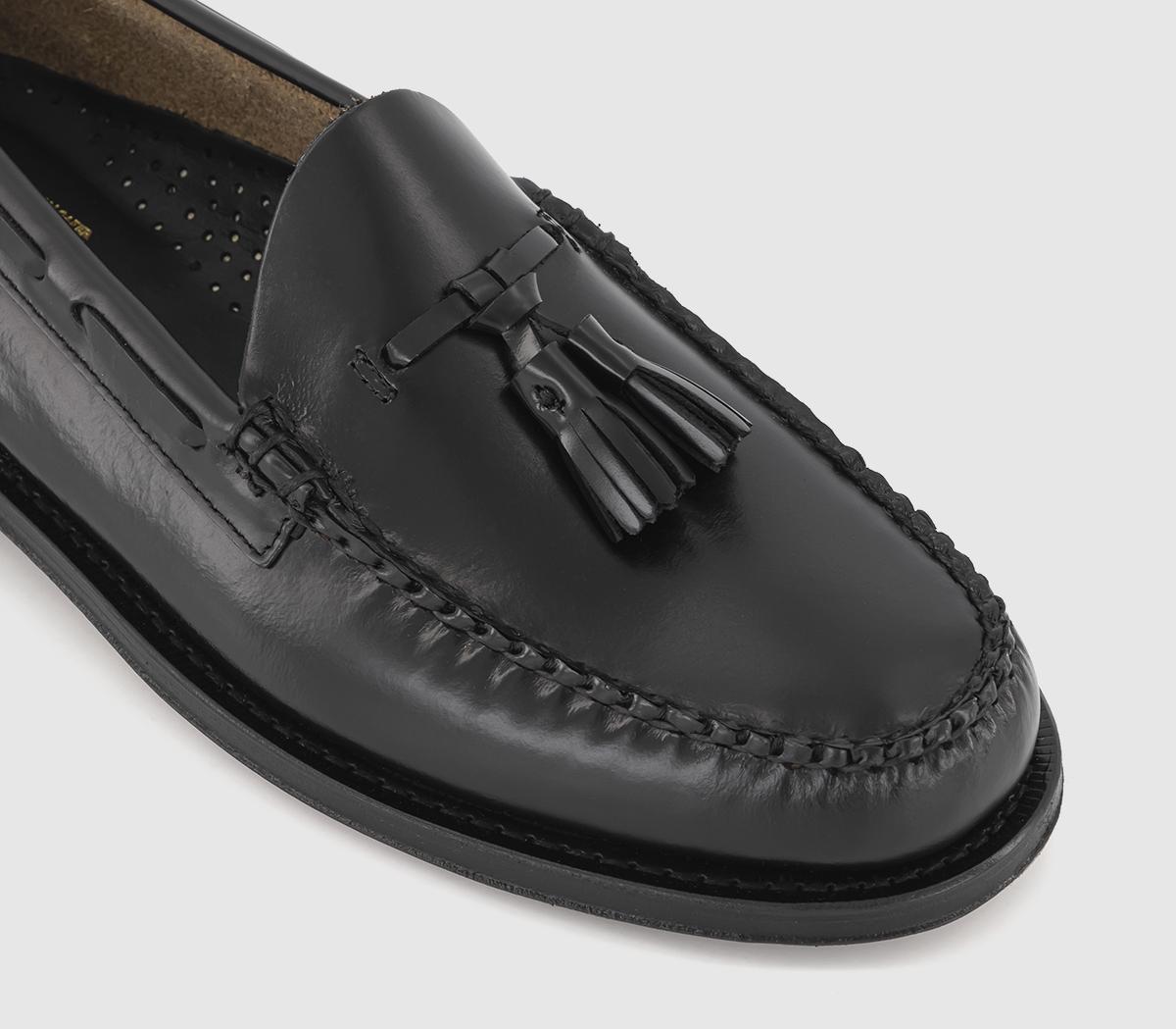 G.H Bass & CoWeejun Heritage Larkin Moc Tassel LoafersBlack