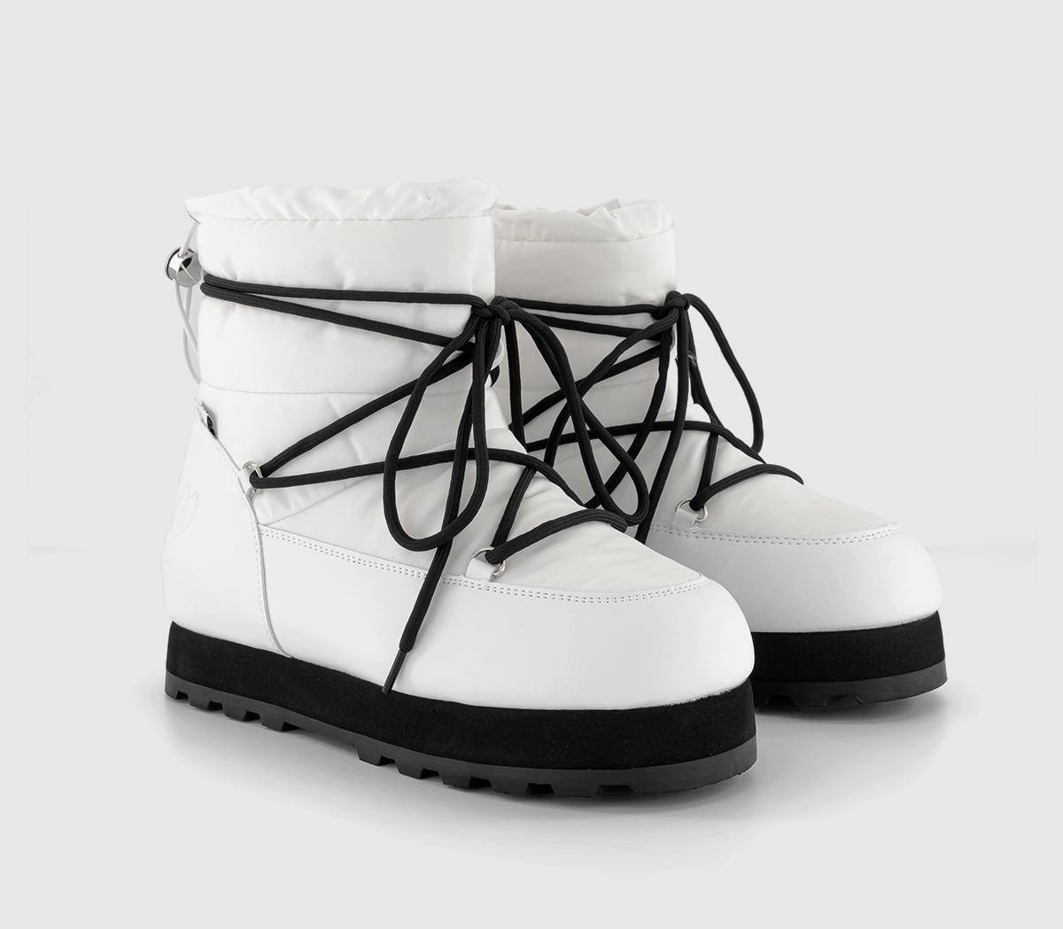 Juicy Couture Womens Alpine Boots White, 6