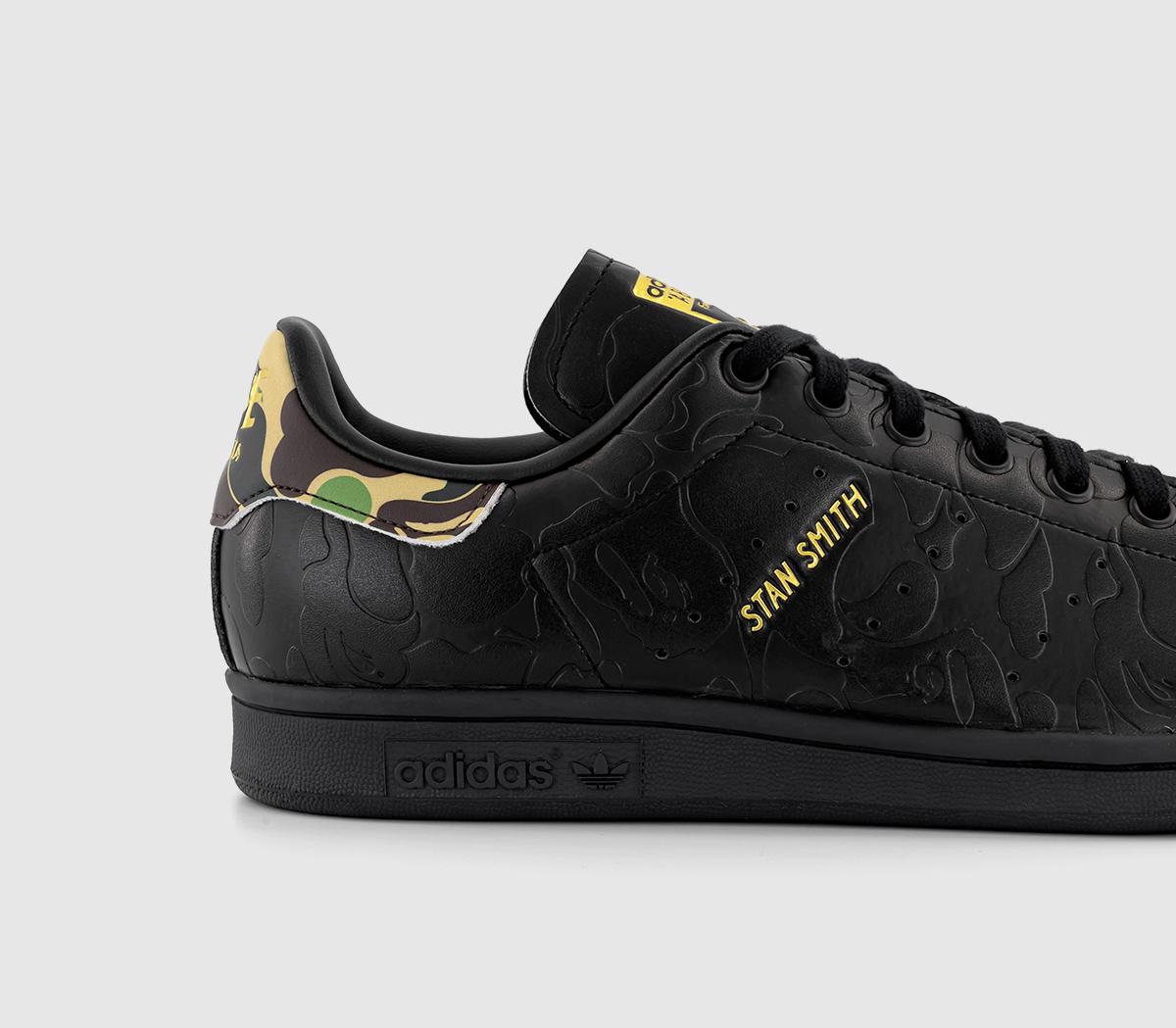 adidasStan Smith Bape TrainersBlack