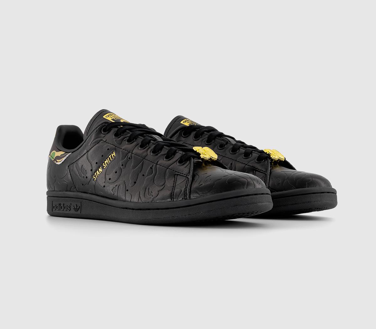 adidasStan Smith Bape TrainersBlack