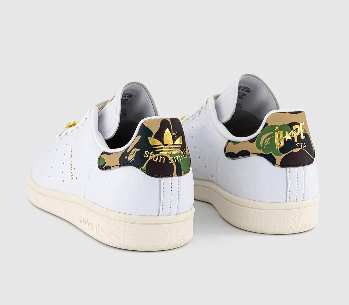 adidasStan Smith Bape TrainersWhite