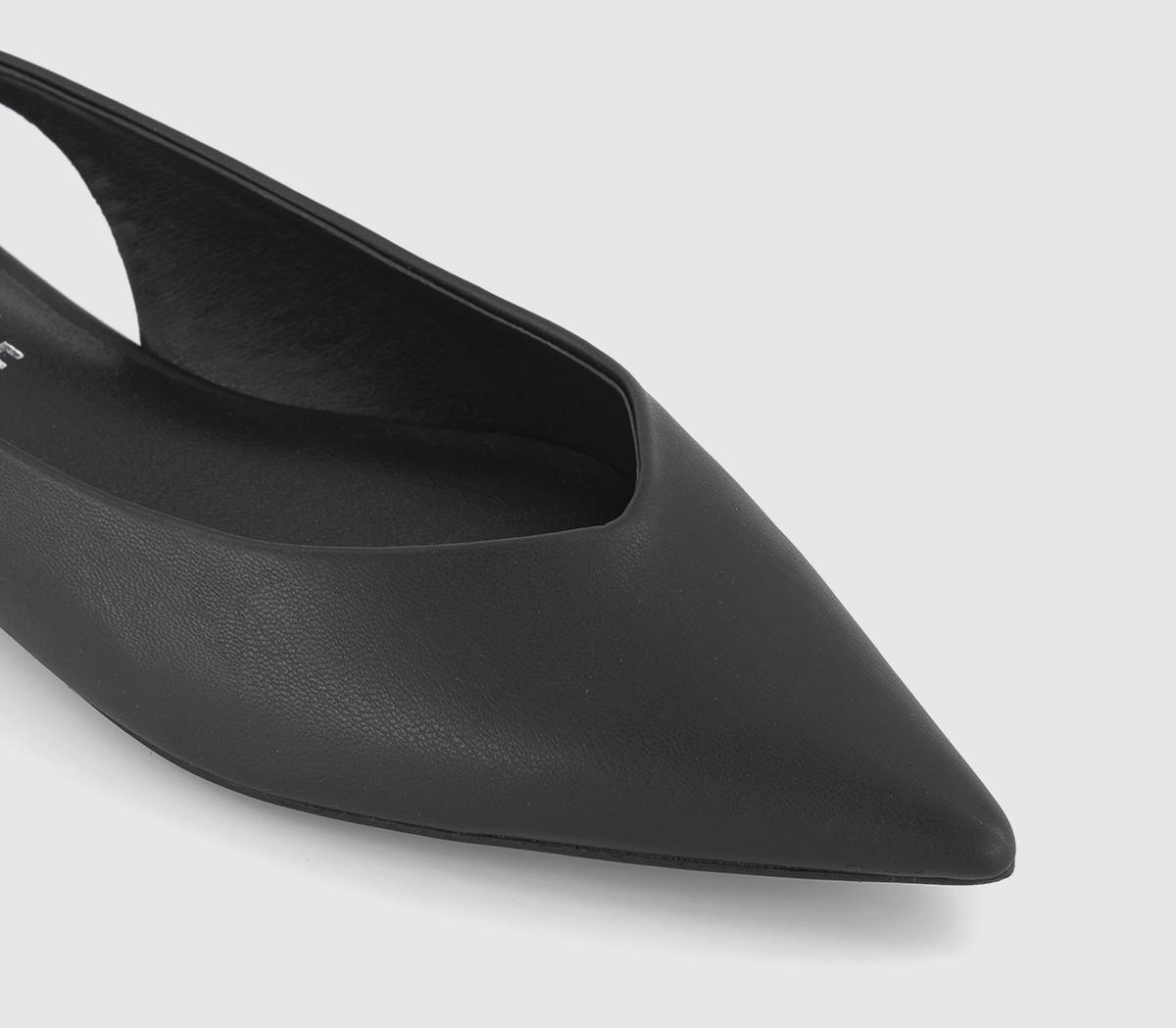 OFFICEFling Pointed Sling BacksBlack