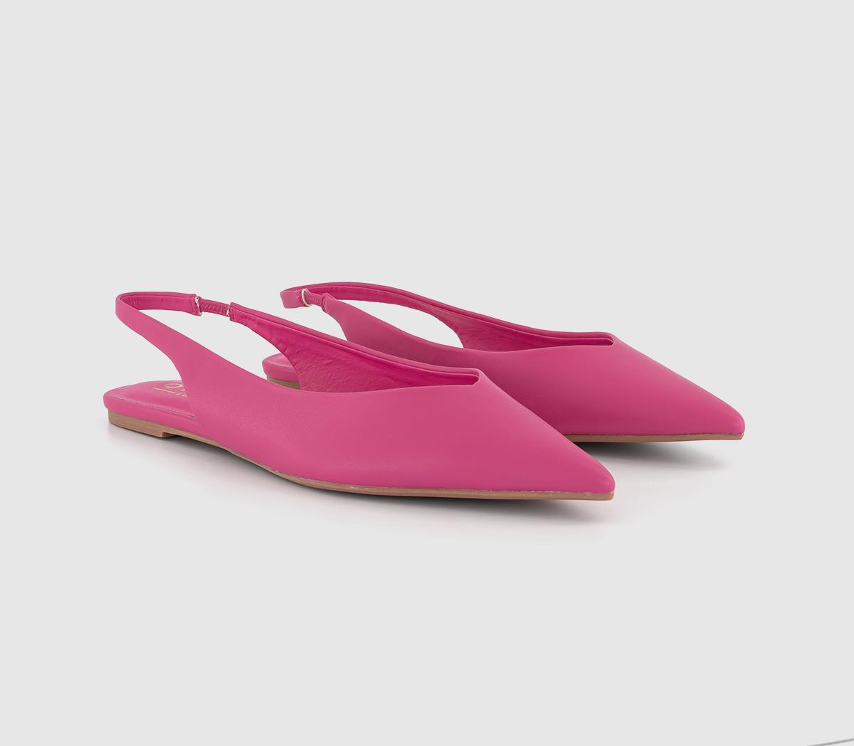 OFFICEFling Pointed Sling BacksPink