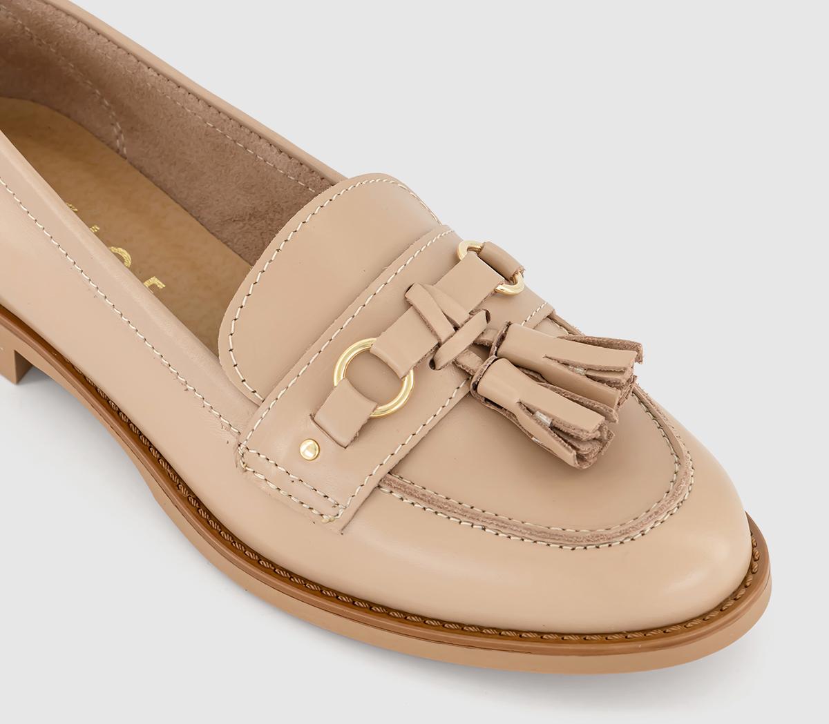 OFFICEFounder Leather Trim Tassel LoafersBlush Leather