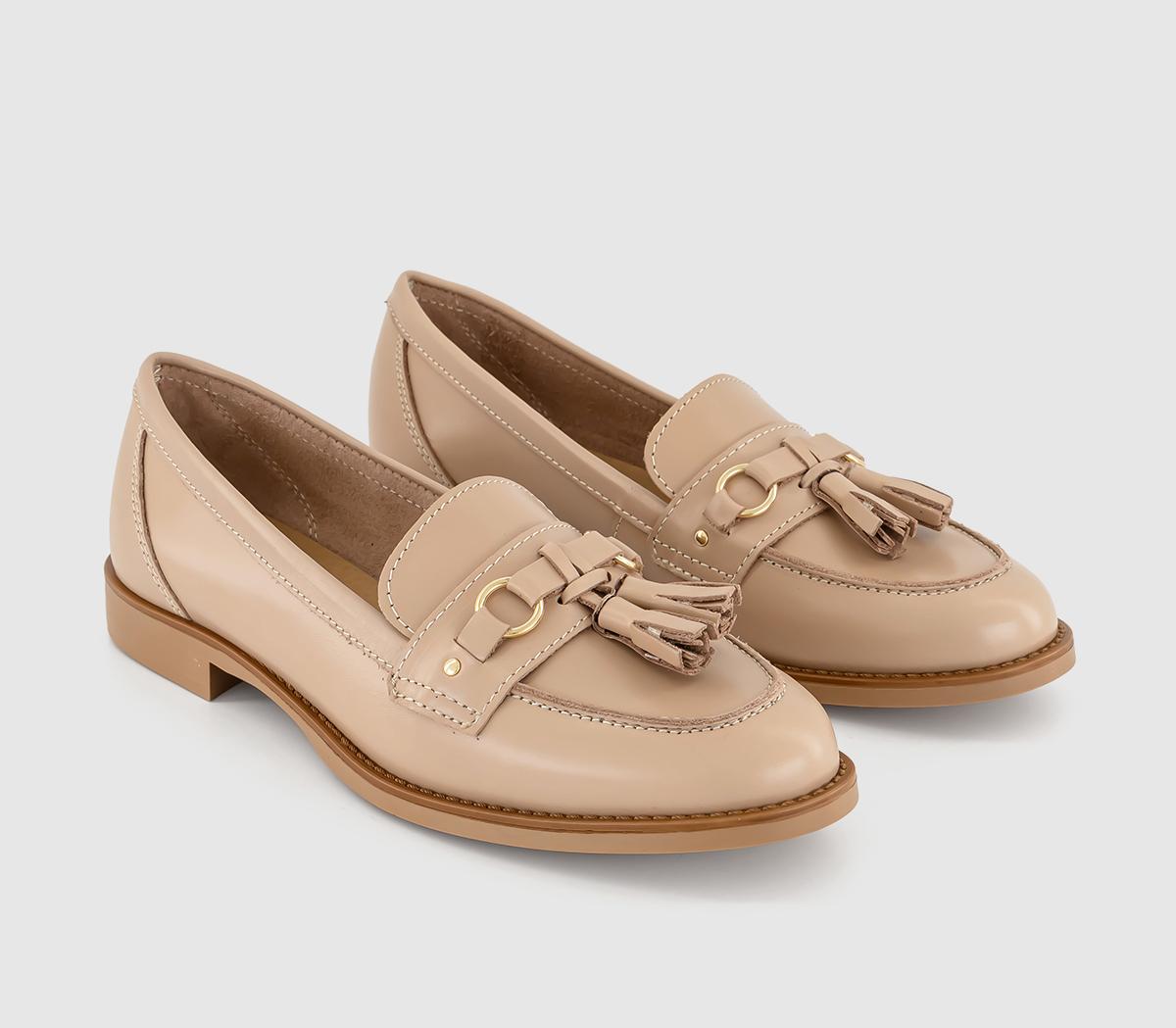 OFFICEFounder Leather Trim Tassel LoafersBlush Leather