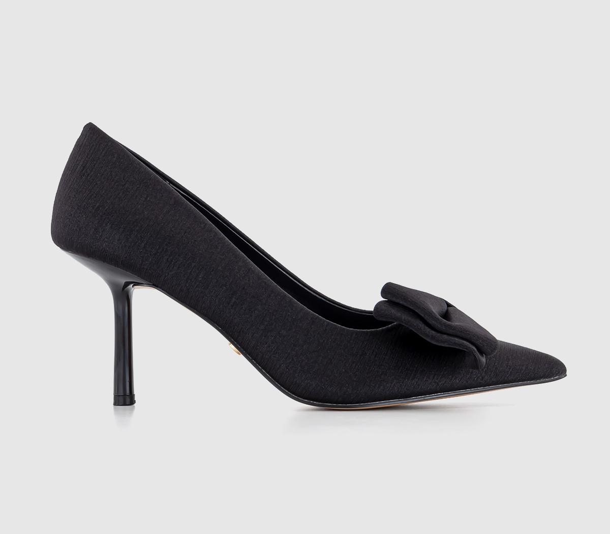 Office black cheap court shoes