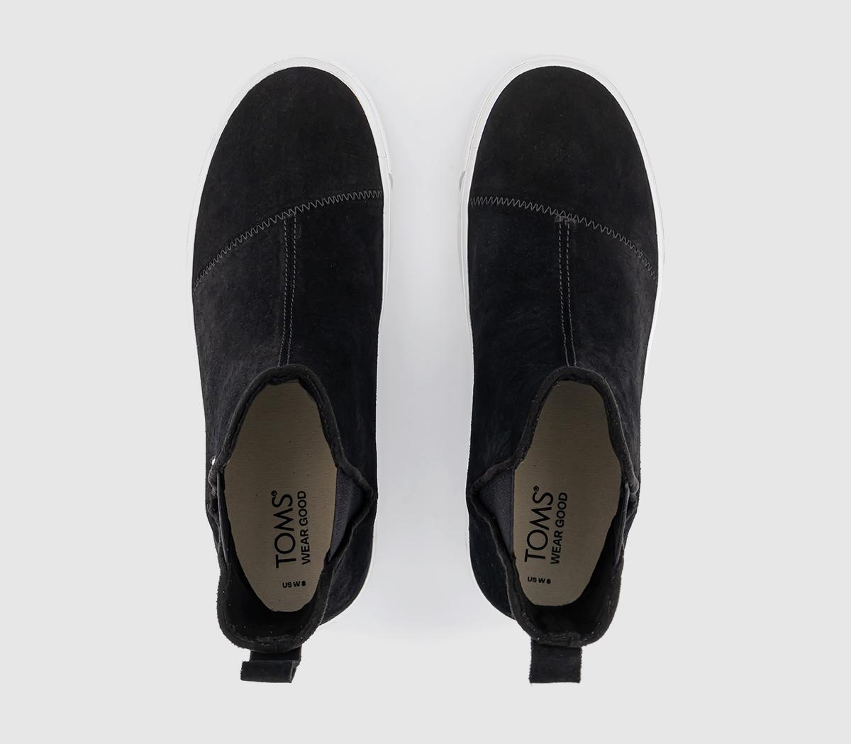 TOMSFenix Platform Chelsea BootsBlack Suede