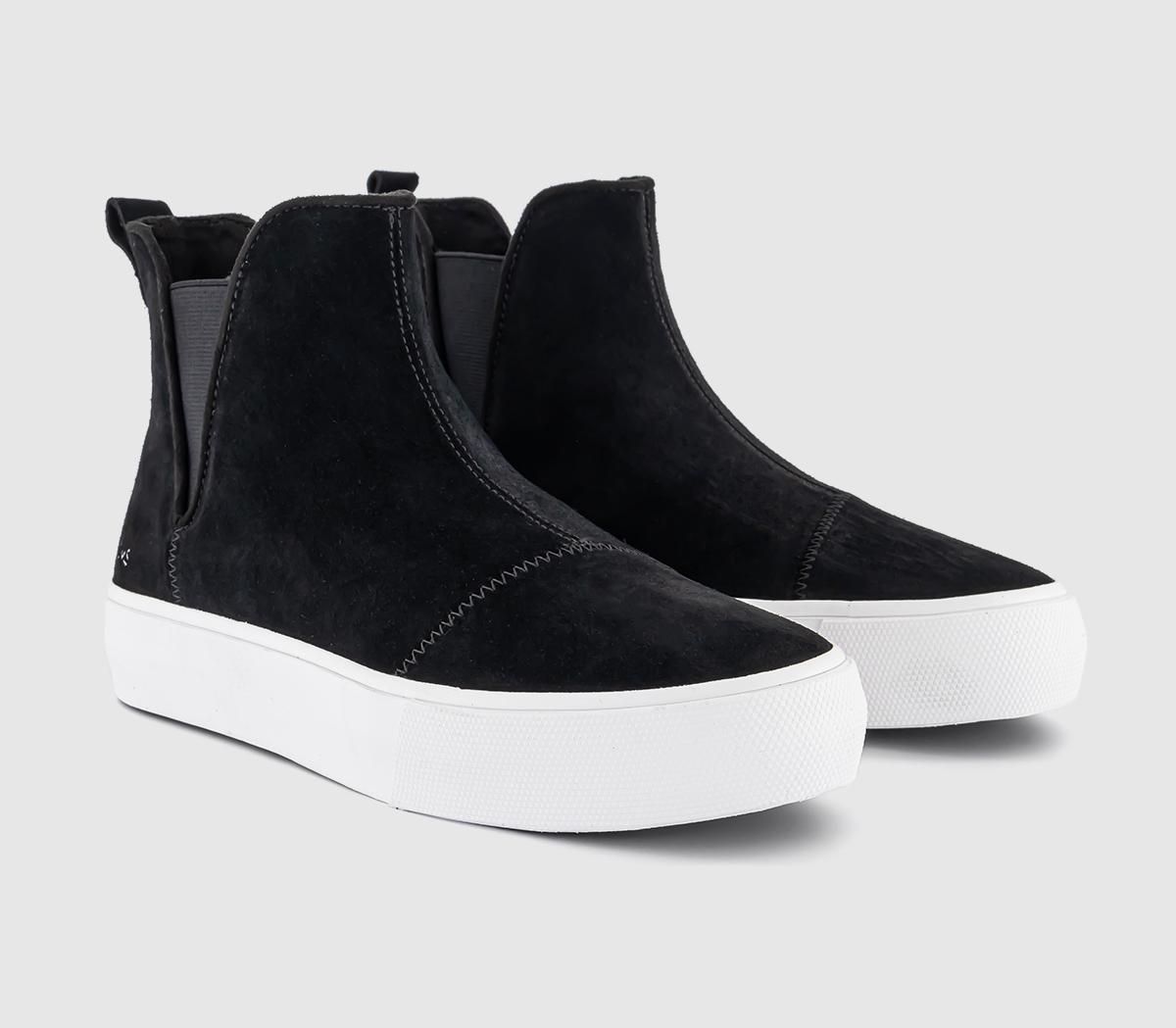 TOMSFenix Platform Chelsea BootsBlack Suede