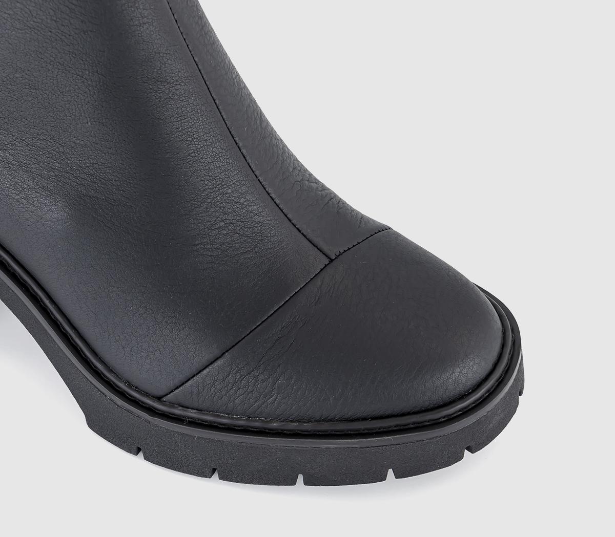 TOMS Rya Boots TOMS Rya Boots Black Leather