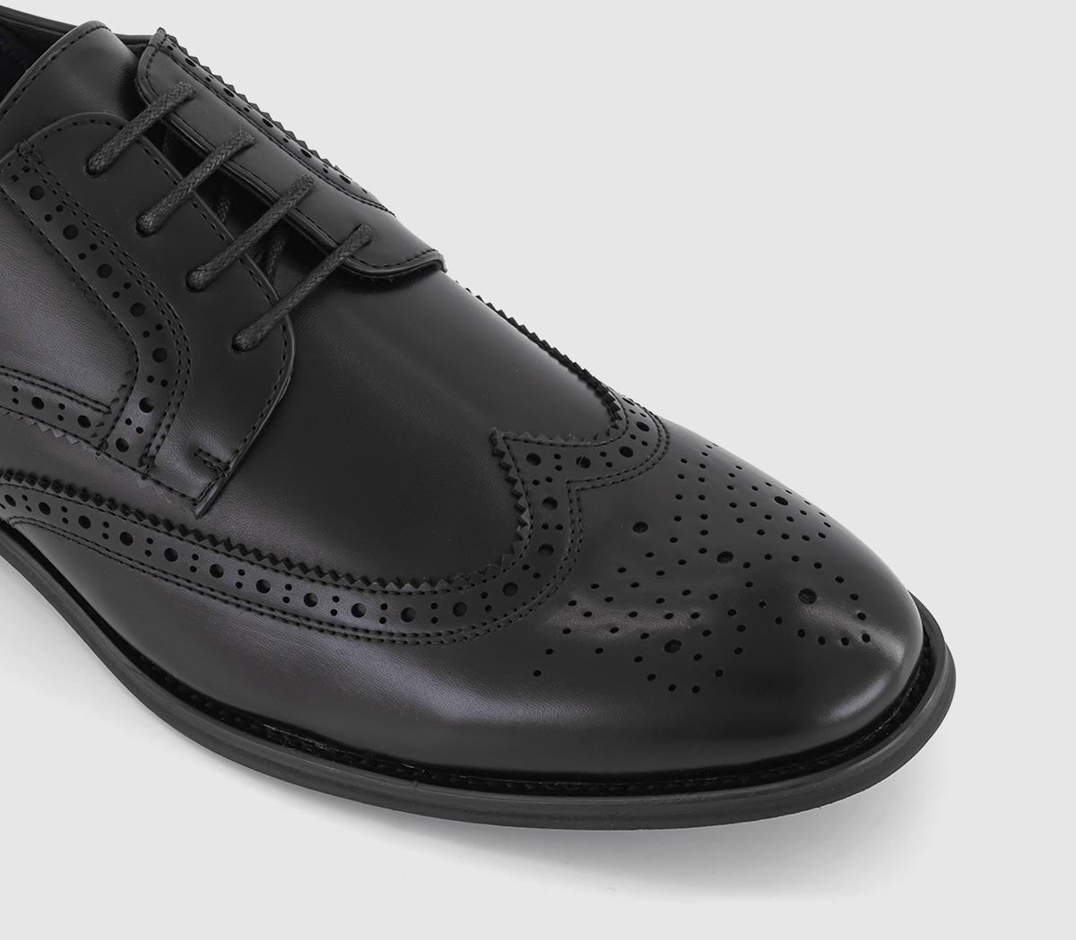 OFFICEMontgomery Brogue Derby Shoes OFFICEMontgomery Brogue Derby ShoesBlack