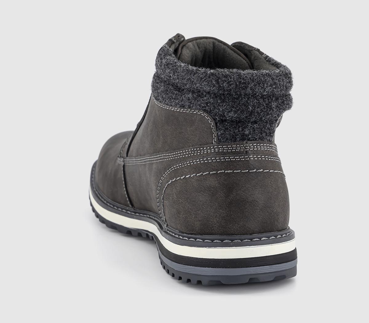 OFFICEBerrow Borg Lined Hybrid BootsGrey