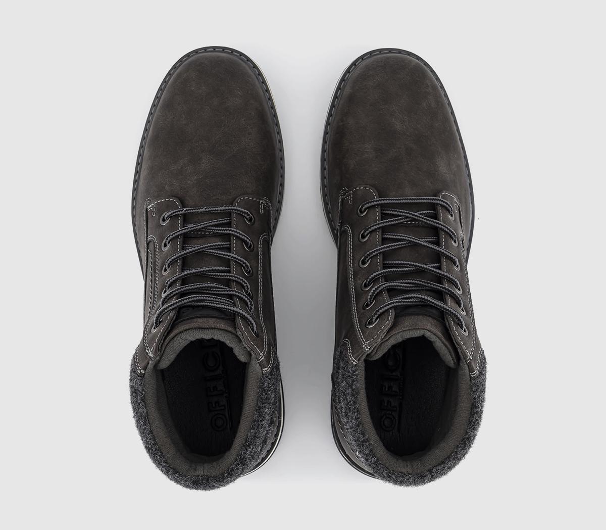 OFFICEBerrow Borg Lined Hybrid BootsGrey