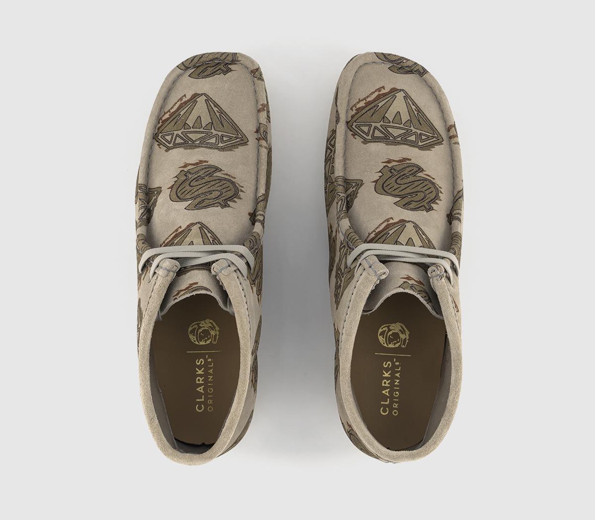 Clarks OriginalsBillionaire Boys Club X Clarks Originals WallabeeOff White Int
