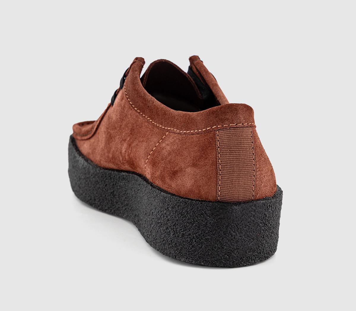 Clarks OriginalsWallabee Cup ShoesRust Suede