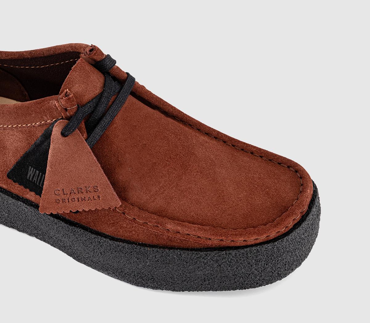 Clarks OriginalsWallabee Cup ShoesRust Suede